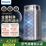 飞利浦（PHILIPS）【国家补贴】空气净化器除甲醛菌病毒去异烟味家用卧室内专业空气消毒机新房急入住净大师AC9008