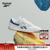 Reebok锐步官方夏男女TECHQUE T经典舒适复古运动休闲小白鞋板鞋 CN3196-藏青色 37.5