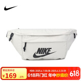 耐克NIKE 王一博同款 中性腰包  休闲包 BA5751-072浅骨色大号