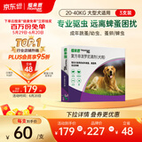 福来恩(FRONTLINE)大型犬去跳蚤蜱虫驱虫药 进口滴剂原研药2.68ml*3支装