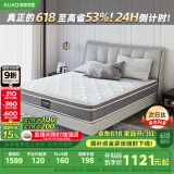顾家家居（KUKA）软硬两用床垫天然乳胶三区弹簧席梦思M1016 2.0*2.2m【京仓闪发】