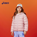 亚瑟士（asics）童装冬季儿童柔软舒适三防轻薄保暖羽绒服【高充绒量】 粉色 清洁度1000-鸭绒 150 充绒量88.5g