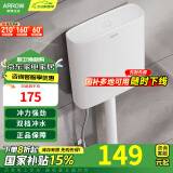 箭牌（ARROW）蹲便器防臭防滑厕所超薄大便器蹲便 大冲力水箱套装 大冲力双档节水|水箱-不含蹲坑
