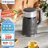 东菱（Donlim）家用电热水壶大容量智能触屏调温保温办公室恒温烧水壶DL-B2【钛金灰】