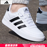 阿迪达斯 （adidas）板鞋男鞋 2025夏季新款运动鞋低帮透气休闲鞋耐磨轻便小白鞋 透气小白鞋/新到货/热销款 42.5 （内长265mm）