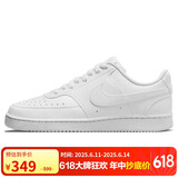 耐克NIKE运动板鞋女缓震COURT VISION运动鞋DH3158-100白38