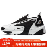 耐克NIKE休闲鞋女老爹鞋缓震ZOOM 2K休闲鞋AO0354-100白黑38