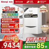 林内（Rinnai）燃气壁挂炉【国家补贴15%】四大控温模式节能省气天然气地暖生活水两用冬季采暖锅炉RBS-35C33(L)