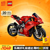 乐高（LEGO）积木拼装机械组系列42202 杜卡迪V4S摩托车男孩玩具生日礼物