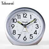 天王星（Telesonic）闹钟学生专用起床神器夜光贪睡小闹钟高中生学生大音量懒人多功能儿童静音卧室床头钟