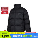 耐克（NIKE）男 AS M NK CLUB TF PUFFER JKT DWN 羽绒服FZ5029-010/黑色 L