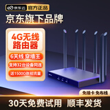 京东云 【京东自主品牌】移动路由器企业级家用办公SIM免布线路由器穿墙王随身wifi6支持4g5g设备上网 4G CPE Pro【工业级路由器】高覆盖穿墙王