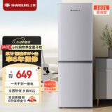 上菱183升双开门冰箱京东超级618小型出租房用出租屋家用两门二门小户型双门电冰箱以旧换新BCD-183D