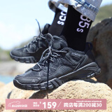 悍途透气登山鞋低帮防滑耐磨爬山鞋四季网面新款舒适减震户外徒步鞋 黑色609-情侣款 48