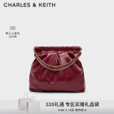 CHARLES&KEITH子母链条大容量流浪包单肩包生日礼物520礼物CK2-40671449