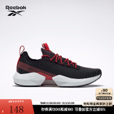Reebok锐步官方男鞋女鞋SOLE FURY经典运动健走跑步鞋 FY0858_黑色/红色/白色 40 (25.5cm),US:7.5
