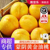 桃尝乐 蒙阴黄桃黄油桃 生鲜水果 软硬两吃 源头直发 净含量4.5斤 单果125g+ 源头直发
