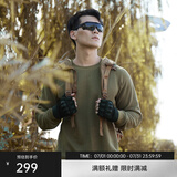 SANFO PLUS三夫户外抓绒衣轻锋毛织圆领毛衣轻便保暖男秋冬户外运动卫衣 游骑兵绿 S