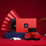 一壶楼22年广隆普洱小方砖云南勐海普洱生薄片礼盒 一片一泡茶叶48g*3盒 普洱小方砖【生茶·1盒】