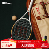 Wilson威尔胜复古tour one进阶拍全碳素一体网球拍 1号柄 WR106510U1