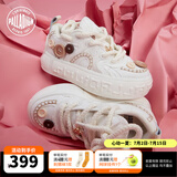 帕拉丁（PALLADIUM）扣子鞋运动休闲鞋情侣款低帮帆布鞋女鞋男鞋子 米白/白-初见白 36