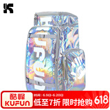 酷峰（kufun） 滑雪包背包单板雪板双肩包登机雪具雪鞋收纳装备大容量板包 镭射银65L