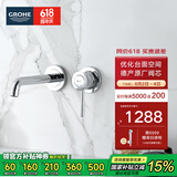 高仪（GROHE）暗装面盆龙头 入墙式冷热水龙头 隐藏式墙出水台盆龙头2029200C 德产蓝色阀芯