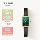 LOLA ROSE罗拉玫瑰经典小绿表女士手表女母亲节礼物生日礼物女礼盒