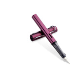 凌美（LAMY）钢笔签字笔 生日节日礼物学生成人练字文具 德国进口 恒星系列墨水笔 紫红色 F0.7mm