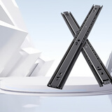 星徽（SH-ABC）4501抽屉轨道导轨侧装三节轨标准型滑轨橱柜五金滑道450mm18寸