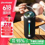 雷登（OHAYO）X10 Ultra音响蓝牙音箱 40W大功率音量超重低音炮户外防水迷你小钢炮便携式随身骑行音响 黑色