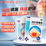 白云山20盒装 白云山 消炎镇痛膏10cm*7cm*10贴 关节痛扭伤肌肉疼痛 风湿神经痛 肩周炎风湿关节贴