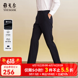 雅戈尔（YOUNGOR）休闲裤男DP棉免烫不易皱裤子自然垂顺易打理新品 VCDP329979FWA藏青色 31 .5 78A