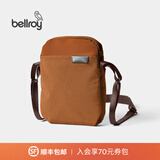 Bellroy澳洲City Pouch新款斜挎包环保男女单肩包手机包休闲通勤腰包 枫叶棕