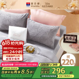 富安娜法兰绒四件套冬季防静电床品加厚床单被套单双人套件203*229cm
