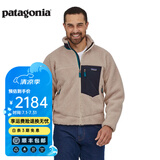 巴塔哥尼亚（Patagonia）男士摇粒绒夹克抓绒衣立领开衫外套Classic Retro-X Jkt 23056 NAT S