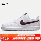 耐克（NIKE）男子减震休闲鞋COURT VISION运动鞋秋冬DH2987-113 红白 40.5 