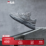FILA斐乐男鞋男子跑鞋MARS II火星二代复古运动鞋减震男鞋 合金灰-AL 42