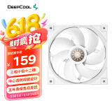 九州风神（DEEPCOOL）FT14机箱散热高性能风扇白(14025/FOC闭环控制电机/4PIN-PWM端子/四角包胶/5年质保）