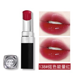 香奈儿（Chanel）可可小姐炫色口红coco bloom银黑细管唇膏七夕情人节送女朋友礼物 138#炫色能量红