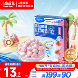 小鹿蓝蓝新版高钙0蔗糖冻干酸奶溶豆草莓味约72粒宝宝零食易吞咽益生菌18g