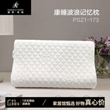 慕思（DeRUCCI）【璞宿】康睡波浪记忆枕回弹睡眠亲肤颈椎枕棉单人睡觉枕头 波浪记忆枕