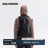 萨洛蒙（Salomon）男女款 户外运动 徒步多功能舒适透气双肩背包 XT 15 RMU SET 黑色 C25362 均码