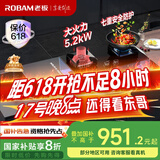 老板（Robam）JZT-57B2D家用煤气灶家电国家补贴20%大火力嵌入式燃气灶5.2kW可调节底盘（天然气）