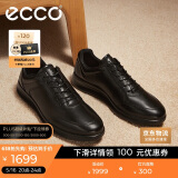 爱步（ECCO）正装鞋 增高牛皮休闲皮鞋男 雅仕男鞋系列207124 黑色39