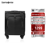 新秀丽（Samsonite）行李箱20英寸拉杆箱商务旅行大容量软箱旅行箱BP0黑色托运箱