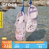 crocs卡骆驰洞洞鞋贝雅男鞋女鞋轻便耐磨一脚蹬拖鞋休闲鞋|10126 裸粉-6PI 37 /38(230mm)
