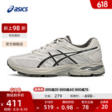 亚瑟士ASICS男鞋网面跑步鞋缓震跑鞋透气舒适运动鞋 GEL-FLUX 4 灰色023 40.5