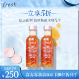 Fresh馥蕾诗大马士革玫瑰密集保湿水100ml（双支装）生日送女友花瓣水