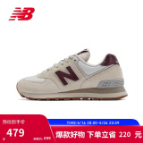 NEW BALANCE休闲鞋女鞋复古舒适夏季透气轻便百搭运动鞋574系列WL574RCF 36